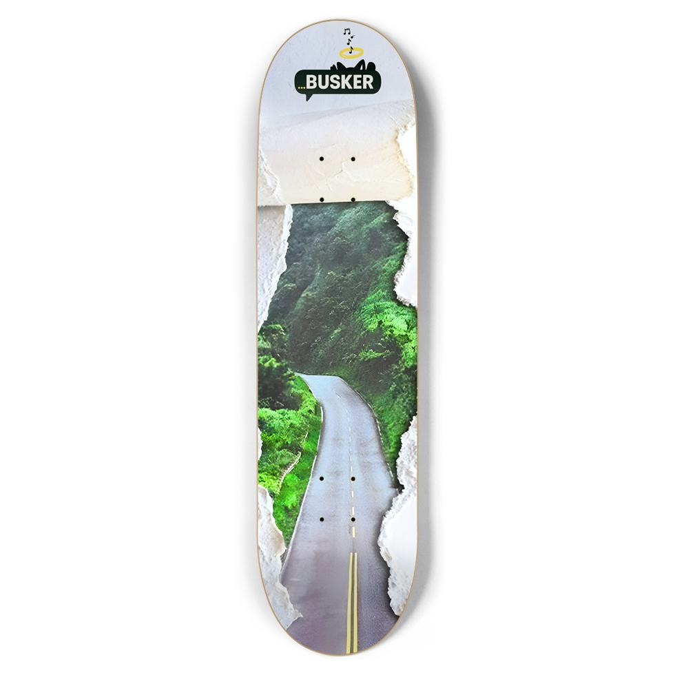 Hidden Road...BUSKER 8.5 Skateboard