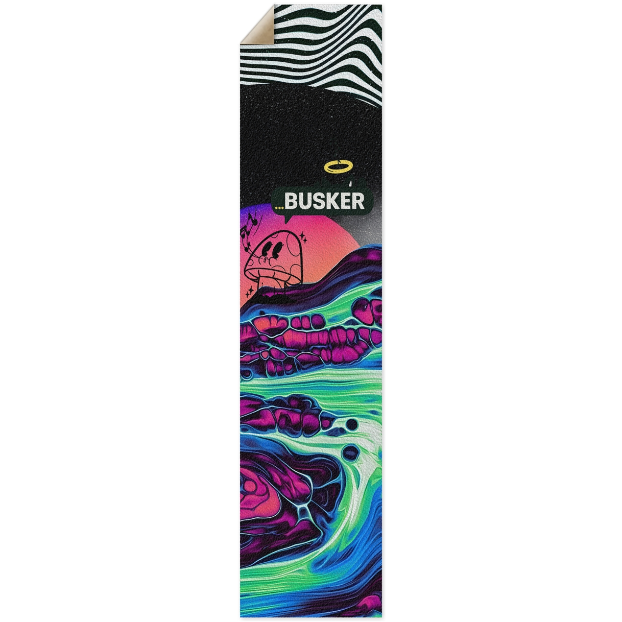 Glowing River...BUSKER Longboard Griptape