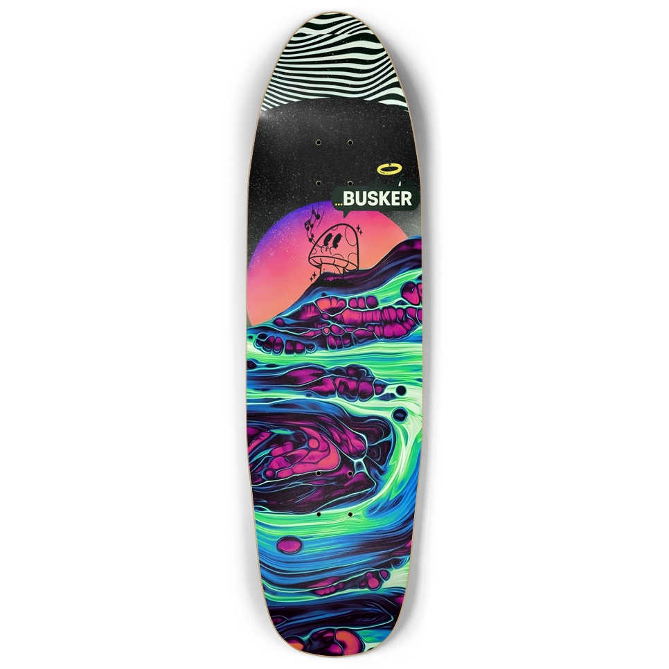 Glowing River...BUSKER Punk Nose Pool (Glows-in-the-Dark)