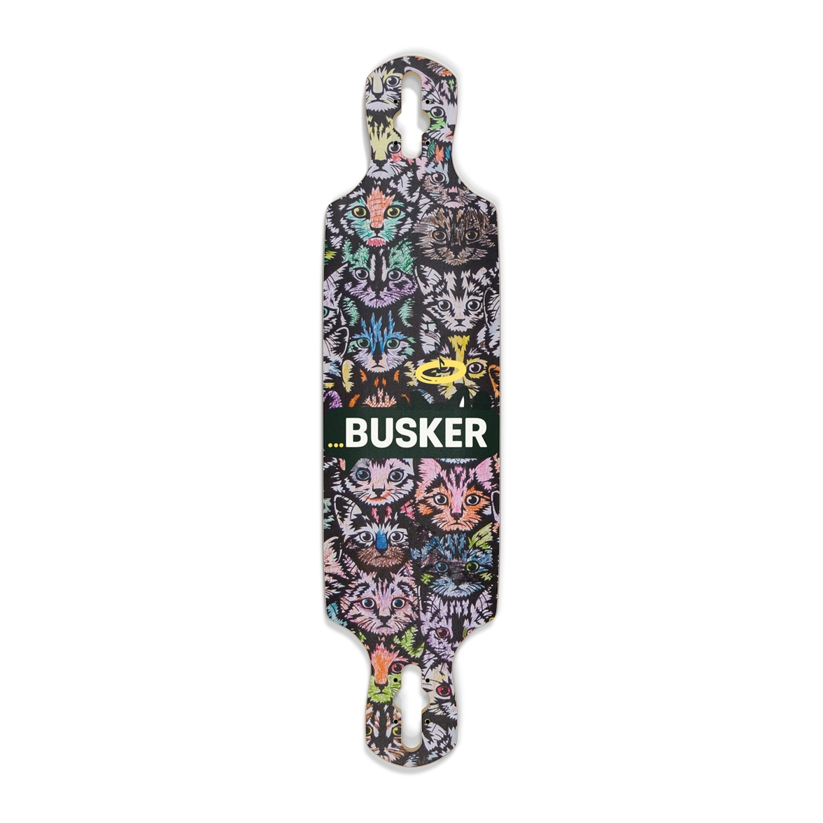 Stray Cats ...BUSKER Drop Through Longboard