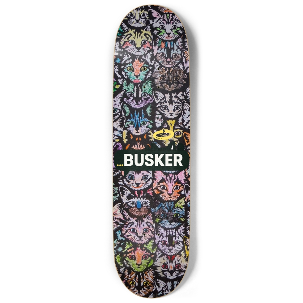 Stray Cats ...BUSKER 9" Skateboard