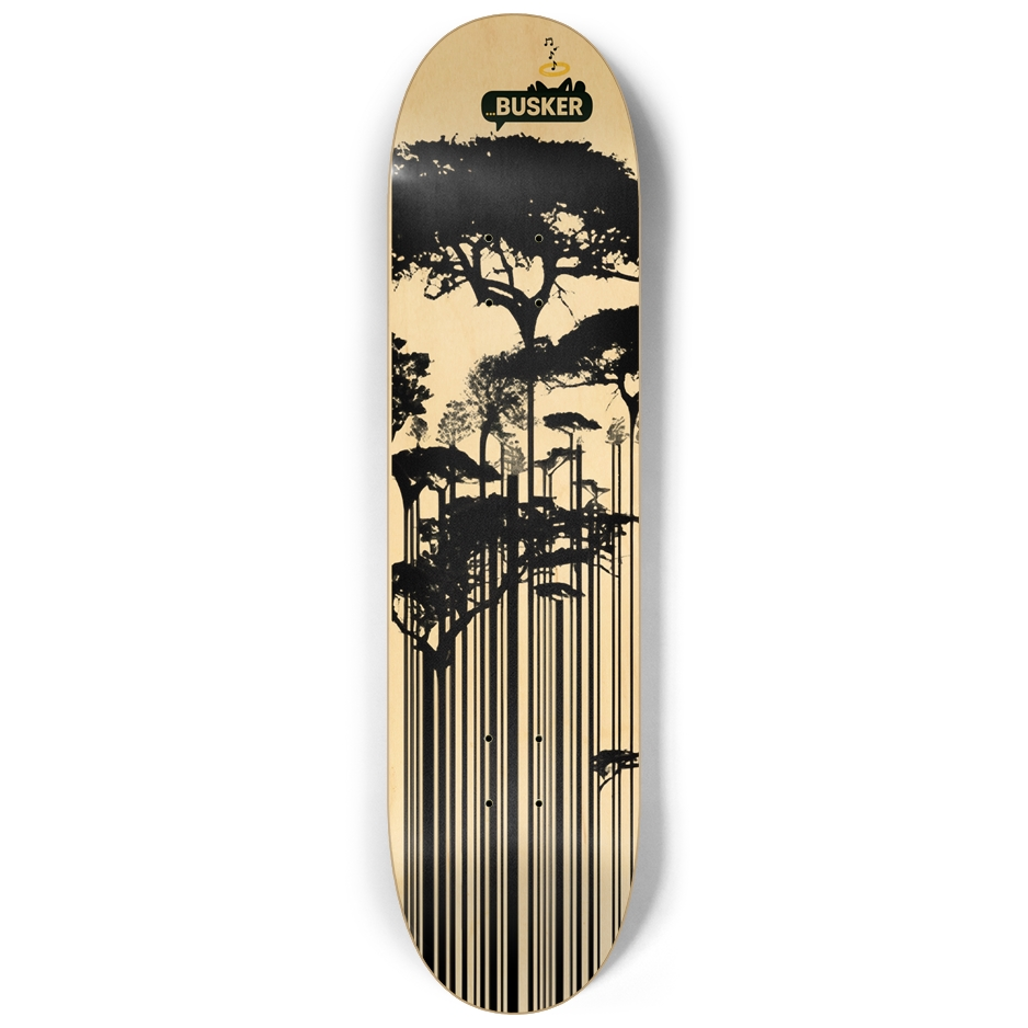 Tree Barcode ...BUSKER 8.25 Skateboard