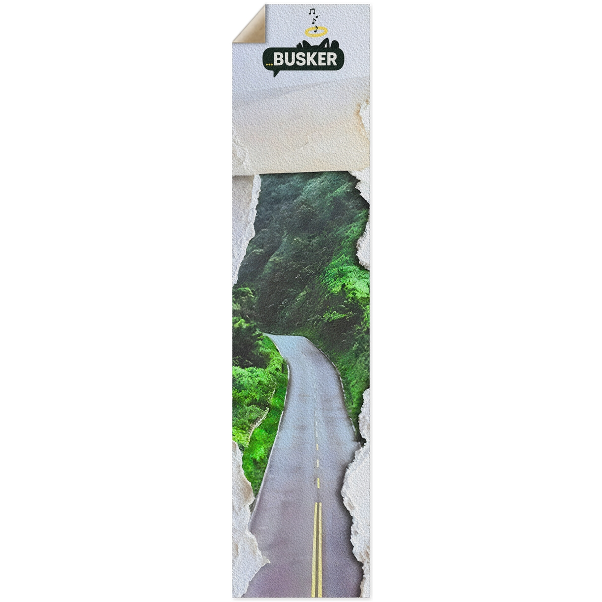 Hidden Road...BUSKER Longboard Griptape
