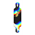 Space Cat ...BUSKER Drop Through Longboard (Glows-in-the-Dark)