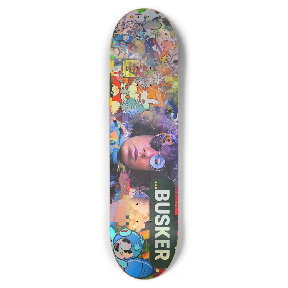 ...BUSKER Books 8.5 Skateboard