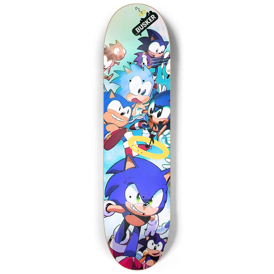 Sonic ...BUSKER 8.25 Skateboard