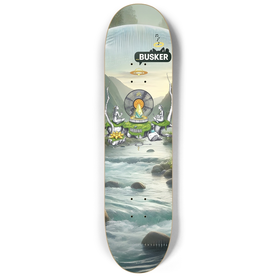 Vinyl River...BUSKER 8.25 Skateboard