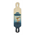 UFO ...BUSKER Drop Through Longboard (Natural Finish)