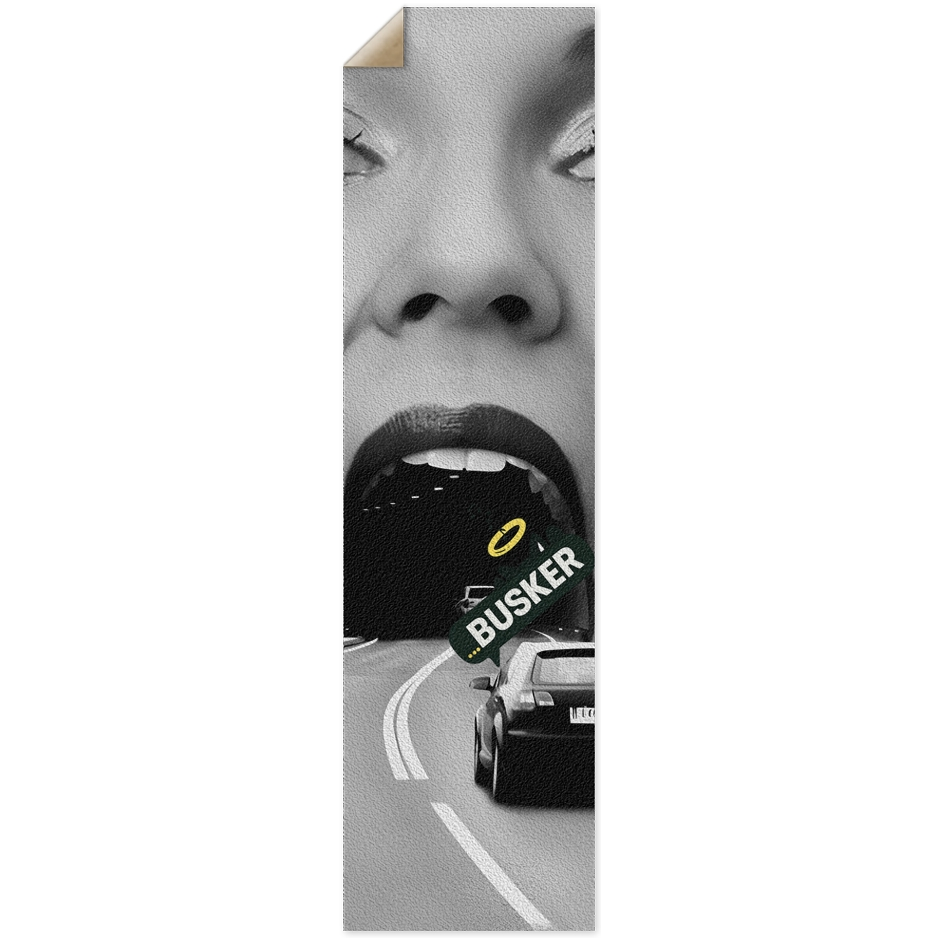 AH...BUSKER 9x33 Griptape