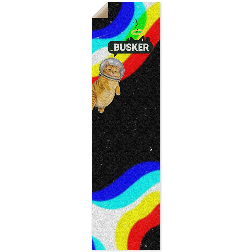Space Cat...BUSKER 10x36 Griptape