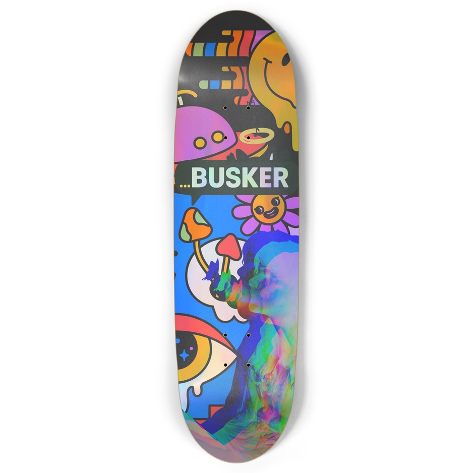Butterfly Effect ...BUSKER Football Skateboard