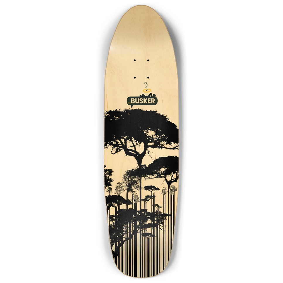 Tree Barcode...BUSKER Punk Nose (Natural Finish)