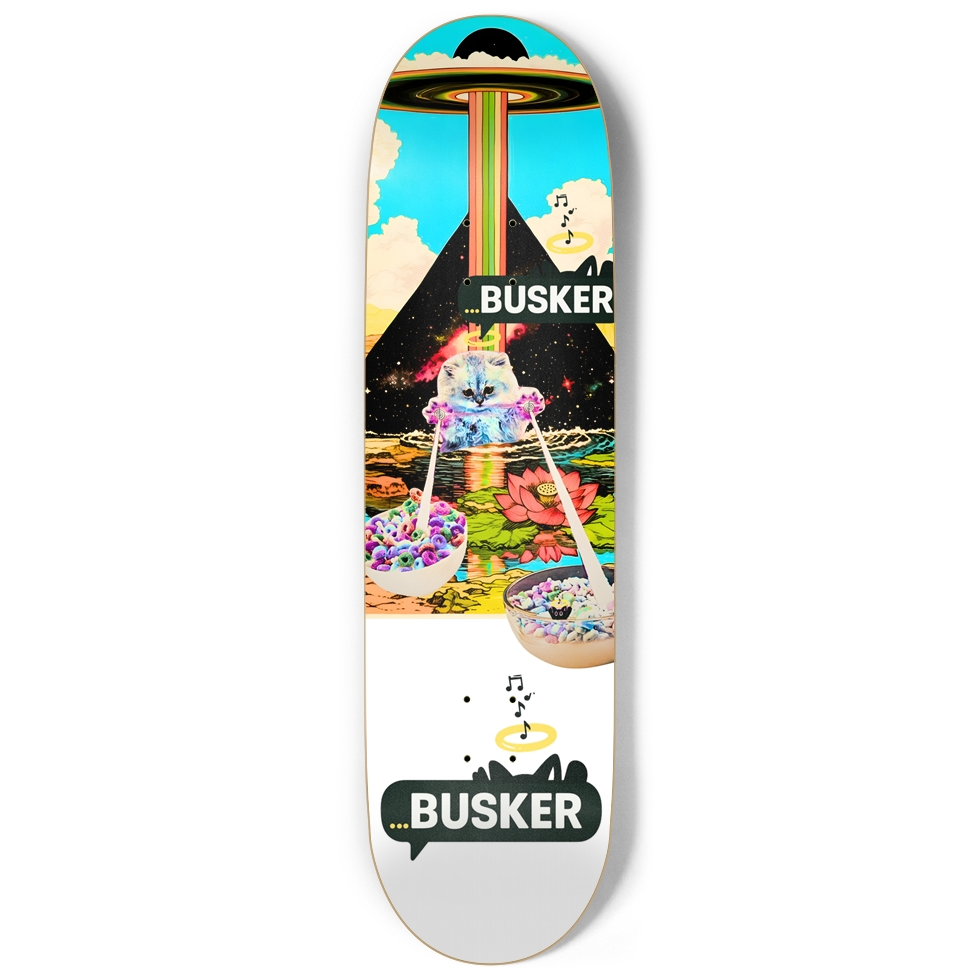 Krsna Cho Ku Rei Cereal...BUSKER 9" Skateboard