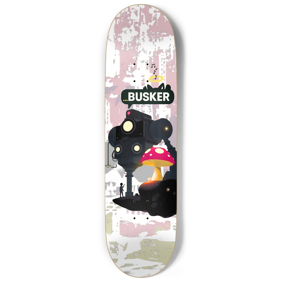 Drone Shroom...BUSKER 9" Skateboard