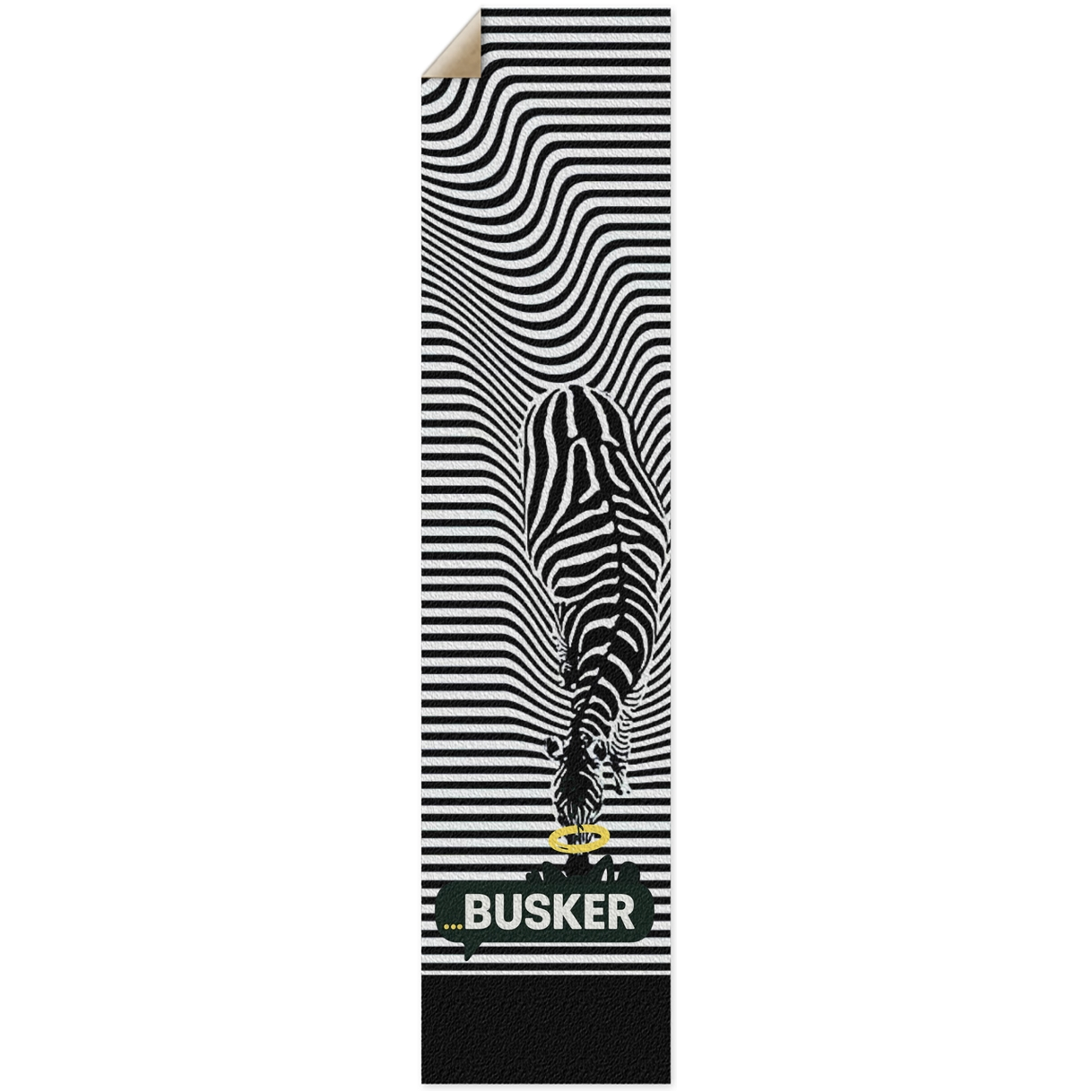 Zebra...BUSKER Longboard Griptape