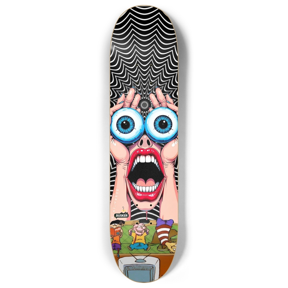 Ed,Edd,Eddy ...BUSKER 8" Skateboard