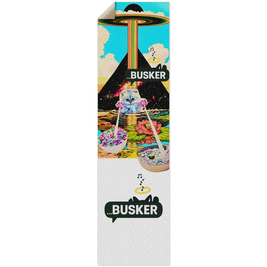 Krsna Cho Ku Rei...BUSKER 9x33 Griptape