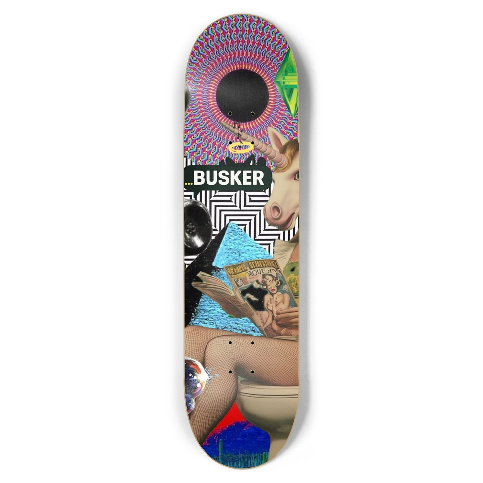 The SIMS on Acid...BUSKER 8.5 Skateboard
