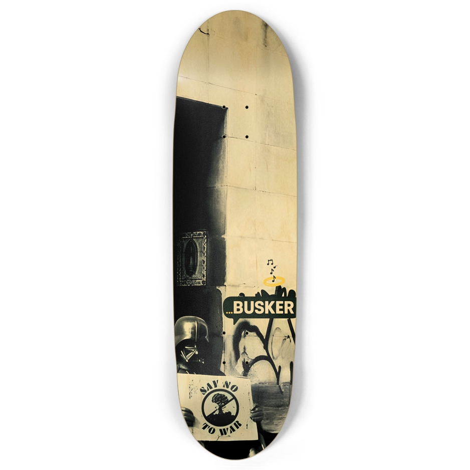 Peace Vader ...BUSKER Football Skateboard