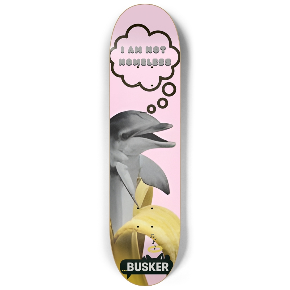 Dolphin Bananas...BUSKER 8.25 Skateboard