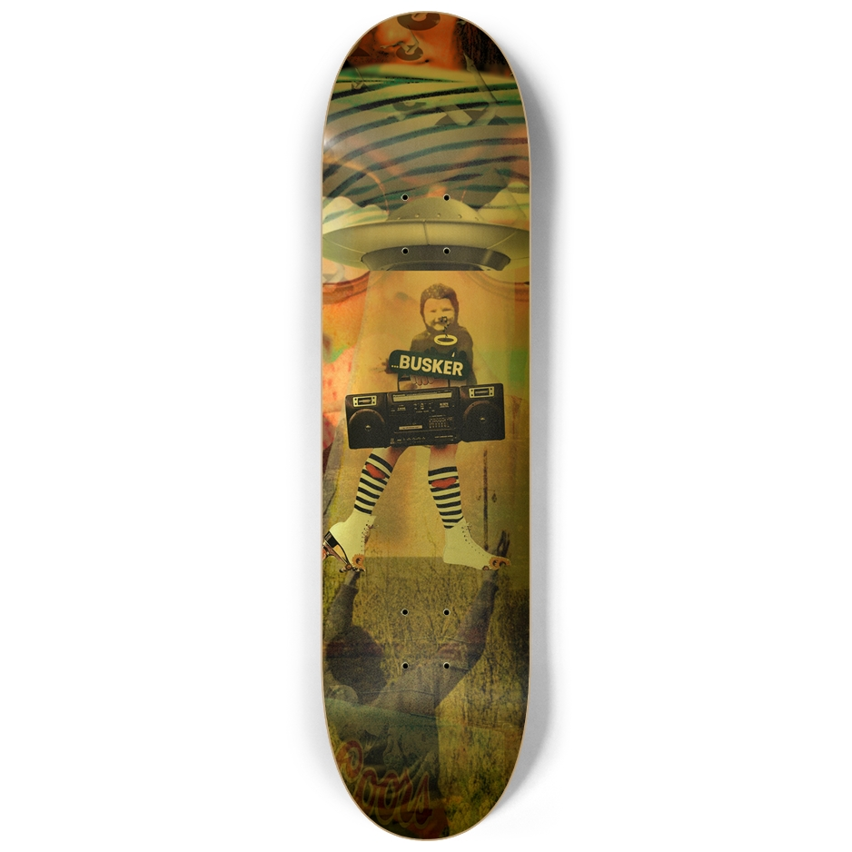 Coors Golden Speaker...BUSKER 8.25" Skateboard