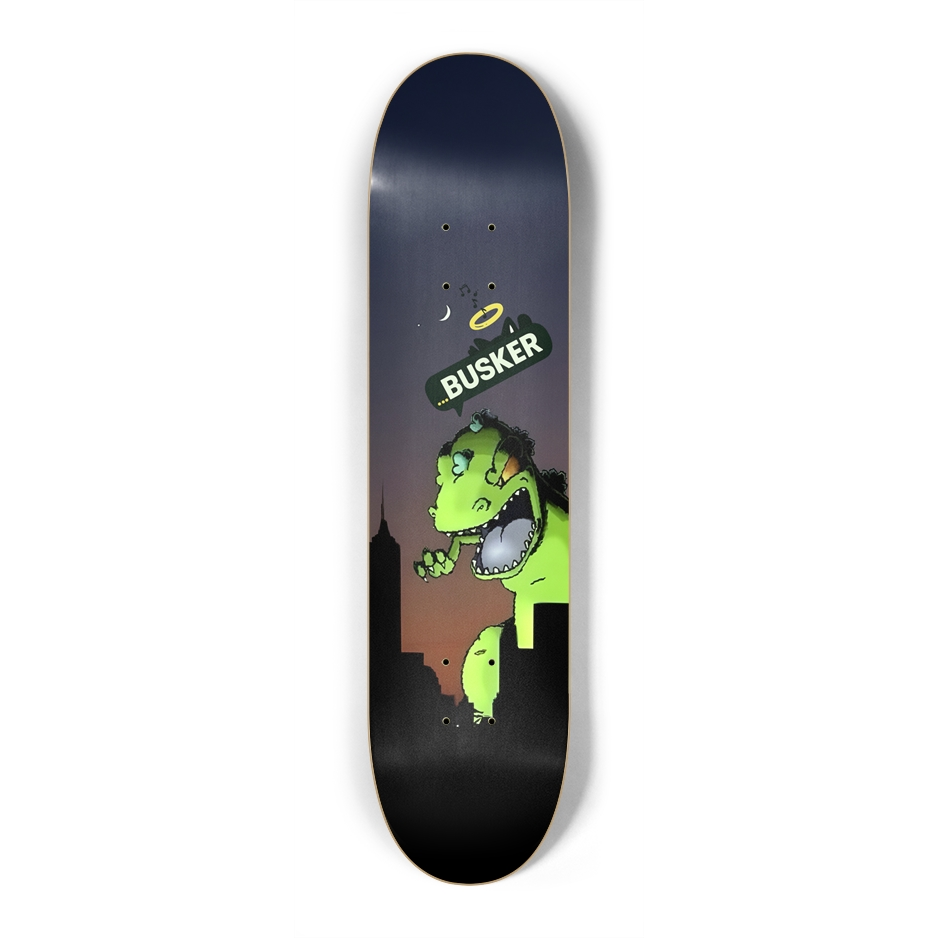 Glowing Reptar...BUSKER Kid Skateboard