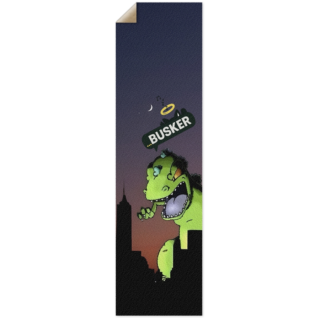 Glowing Reptar...BUSKER 10x36 Griptape
