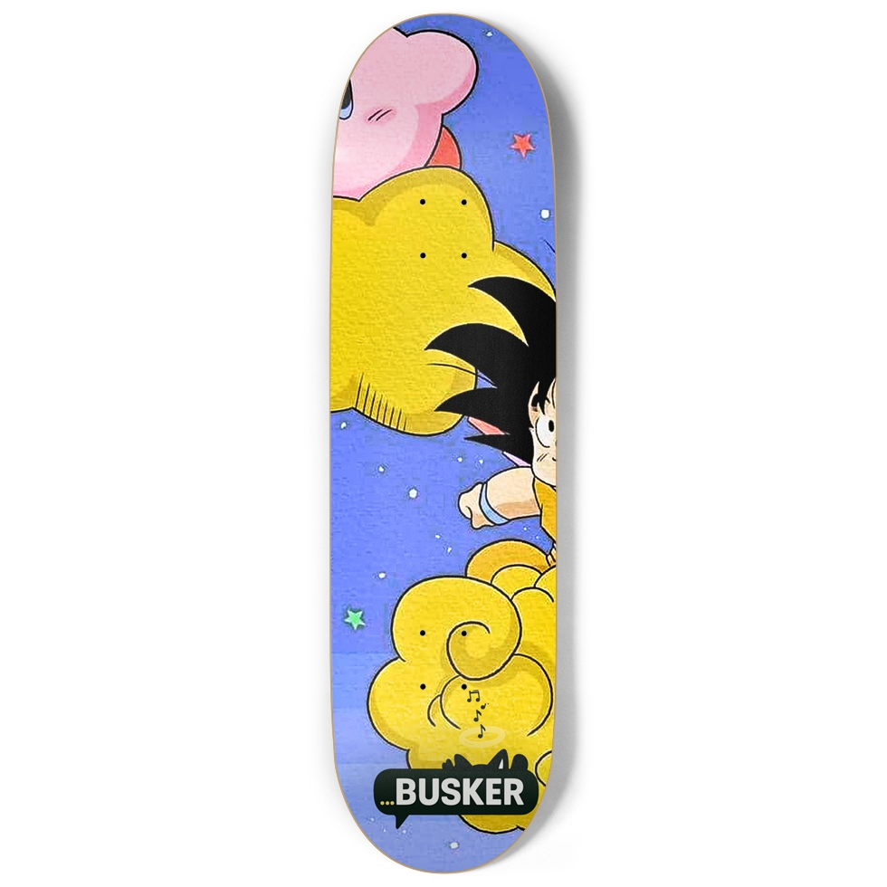 Kirby + Goku ...BUSKER 9" Skateboard