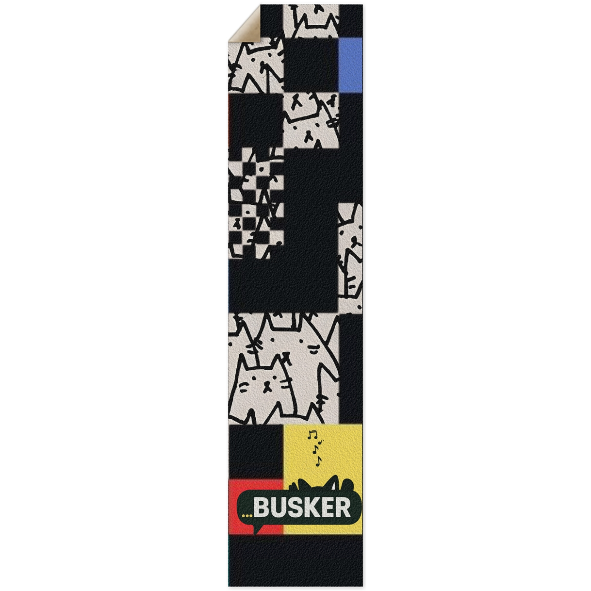 Box Seat Cats...BUSKER Longboard Griptape