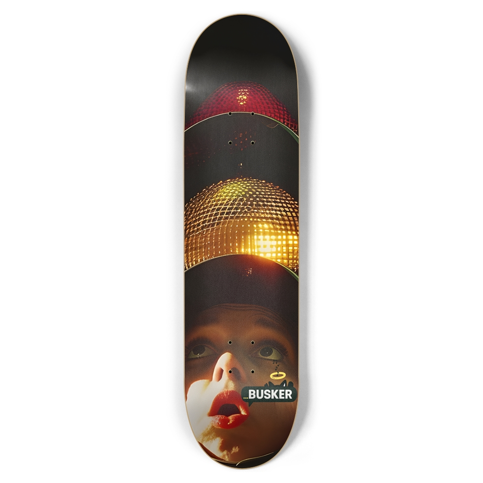 Traffic Light...BUSKER 8.5 Skateboard