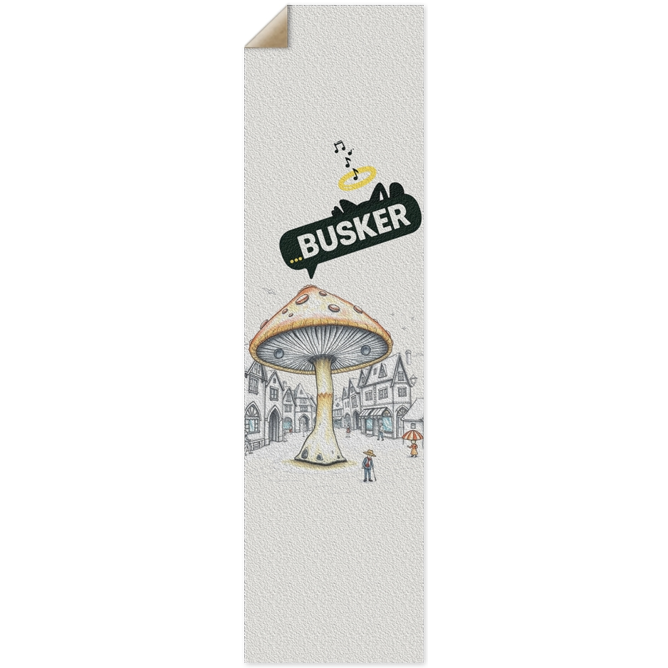 Shroom Square...BUSKER 9x33 Griptape