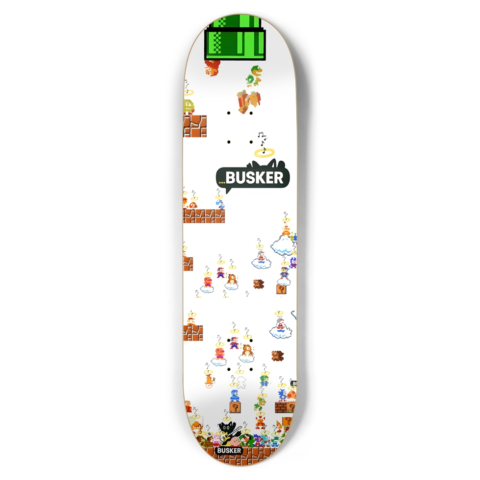 Retro...BUSKER 8.5 Skateboard