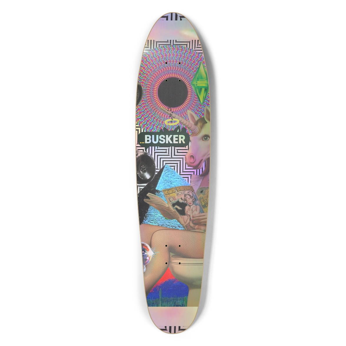 THE SIMS on Acid ...BUSKER Longboard