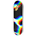 Glowing Space Cat...BUSKER 8" Skateboard (Glow-in-the-Dark)