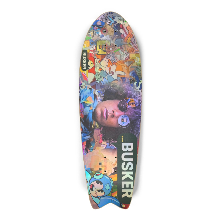 ...BUSKER Books Fish Board