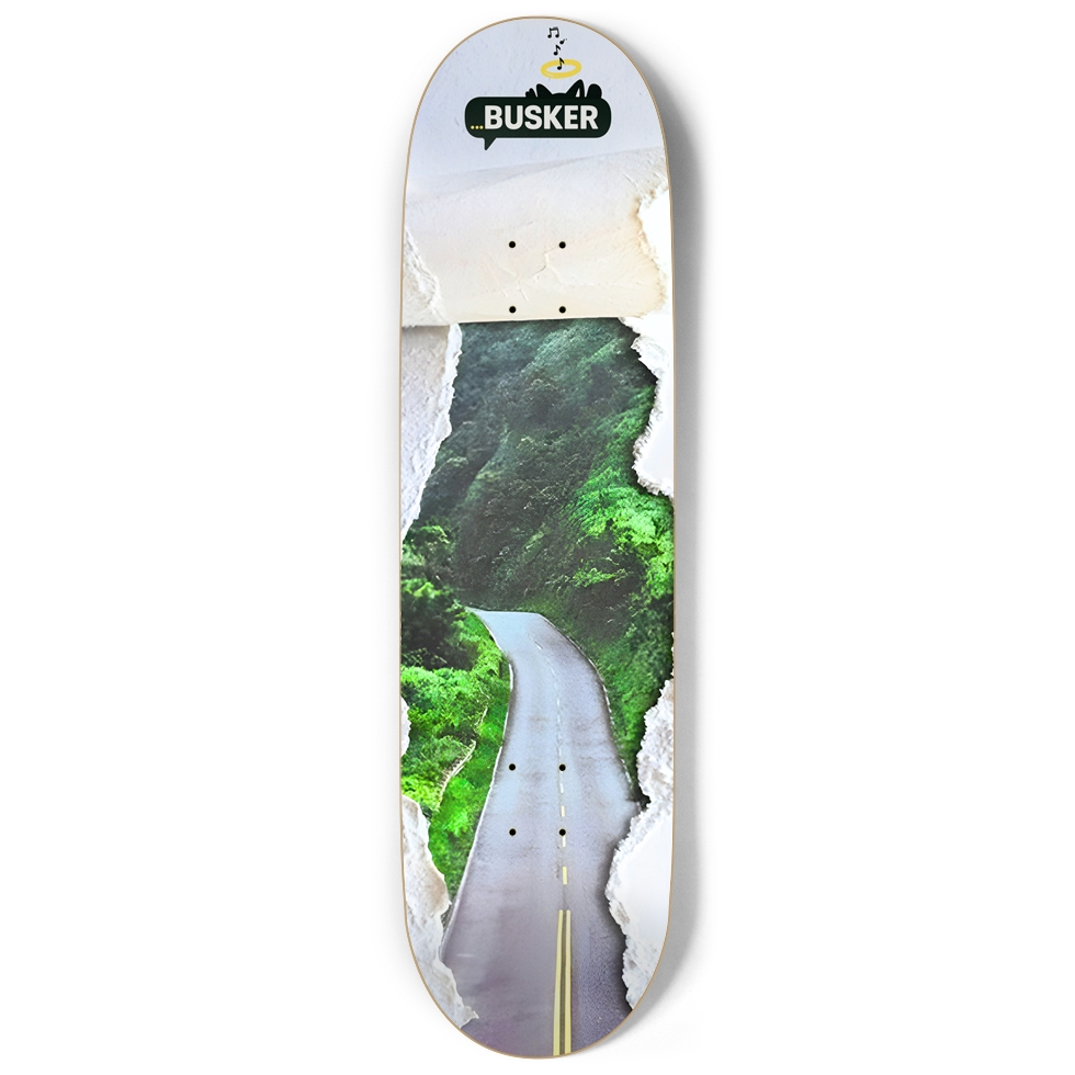 Hidden Road ...BUSKER  9" Skateboard