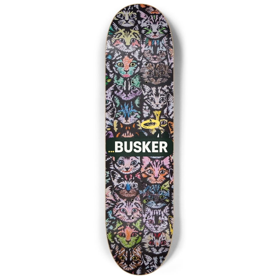 Stray Cats ...BUSKER 8.25 Skateboard