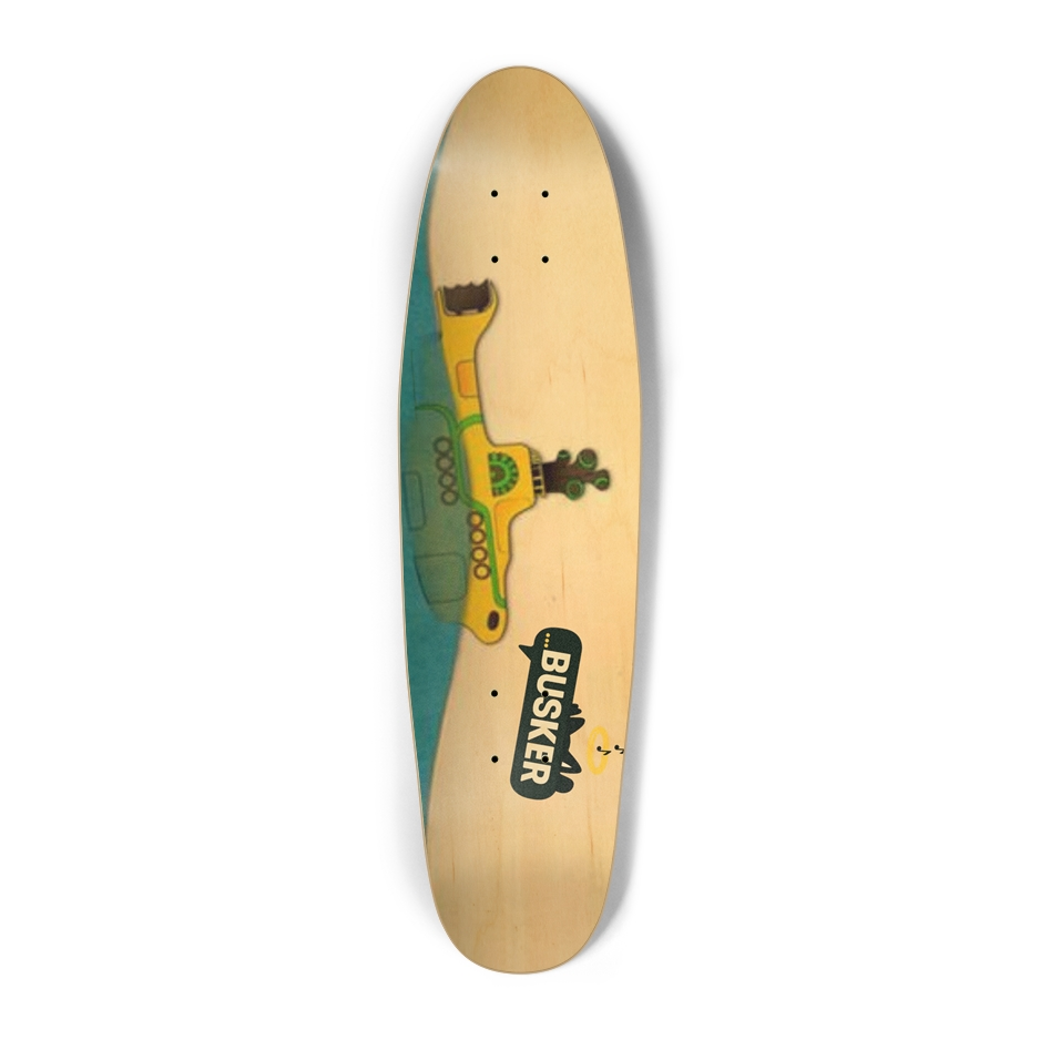 Yellow Submarine...BUSKER Cruiser (Natural Finish)