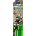 Link "I AM NOT HOMELESS" ...BUSKER 9x33  Griptape