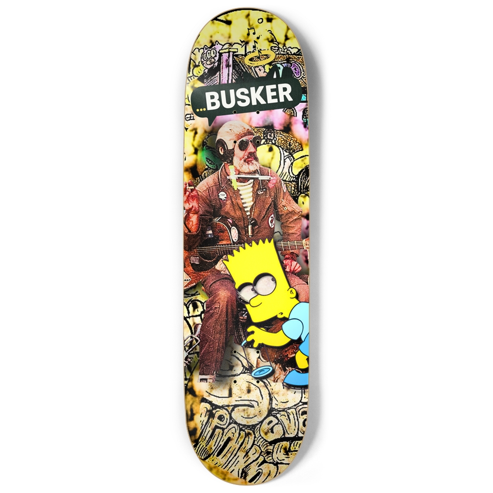 ...BUSKER House 9" Skateboard