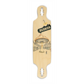 Shroom Square ...BUSKER Drop Through Longboard (Natural Finish)