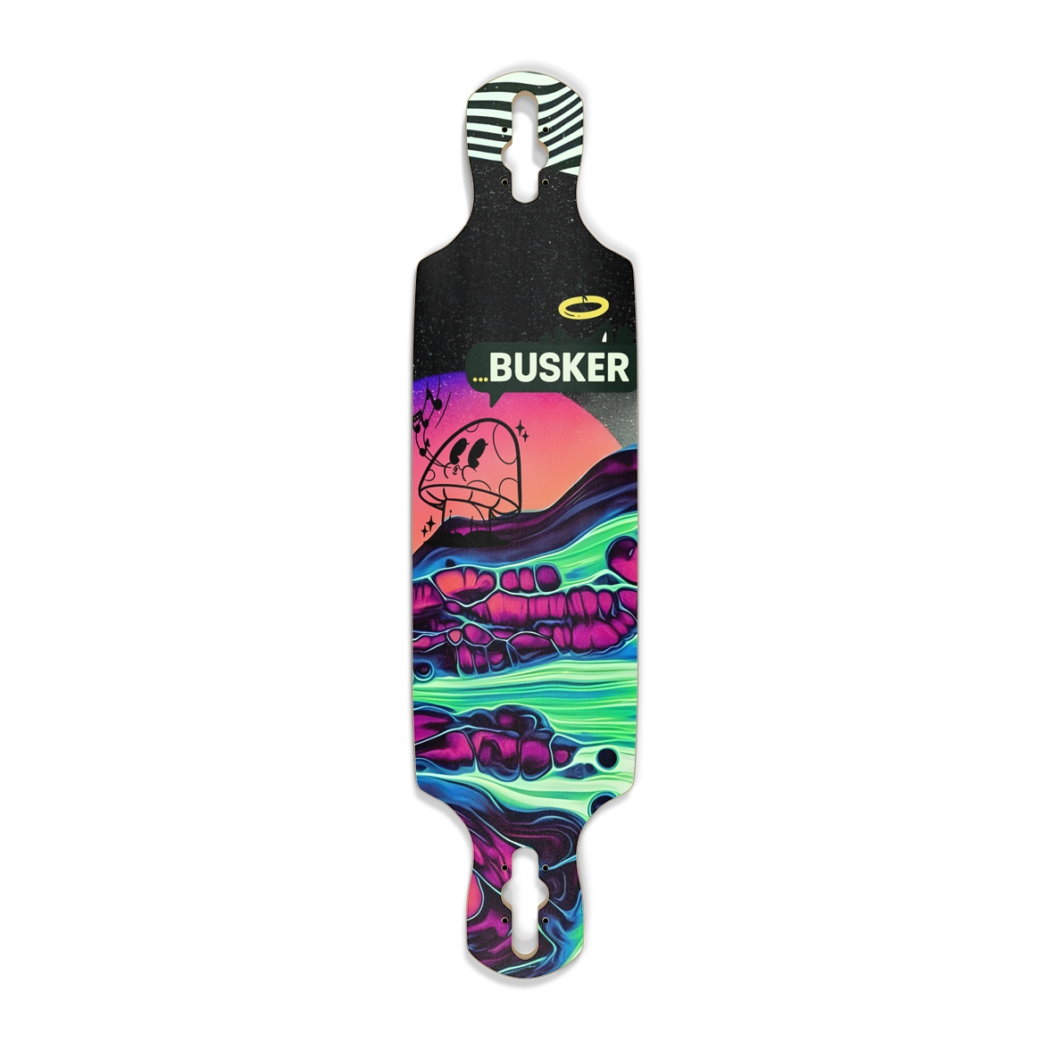 Glowing River ...BUSKER Longboard