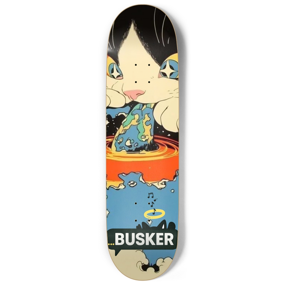 Planetary Purge ...BUSKER 9" Skateboard