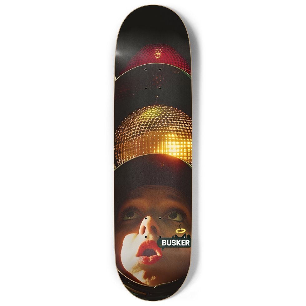 Traffic Light ...BUSKER  9" Skateboard