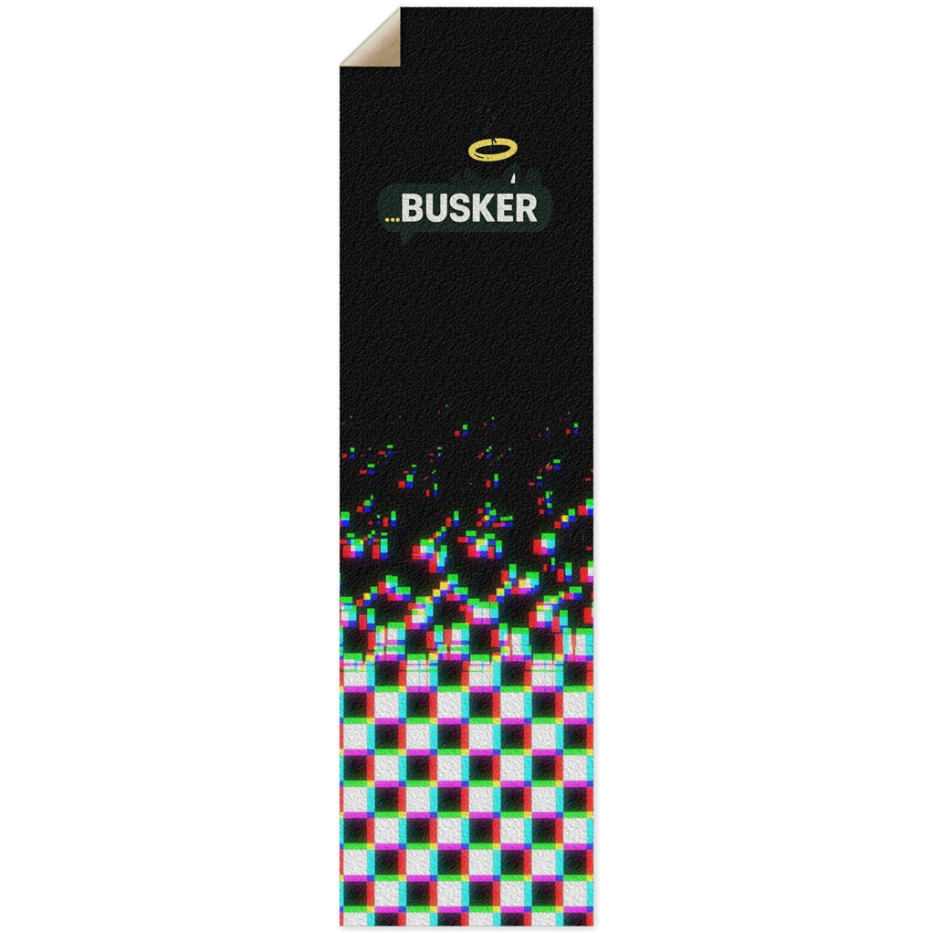 Glitch Finish...BUSKER 10x36 Griptape
