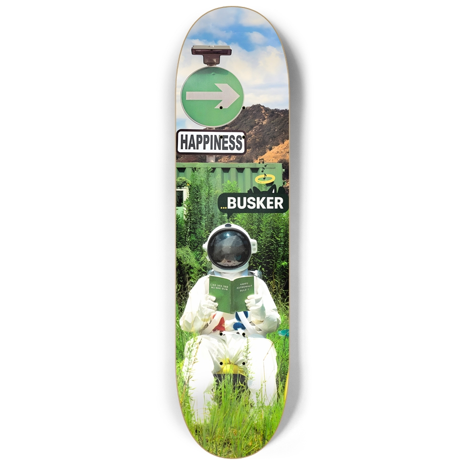 Distant Listener ...BUSKER 8.25 Skateboard
