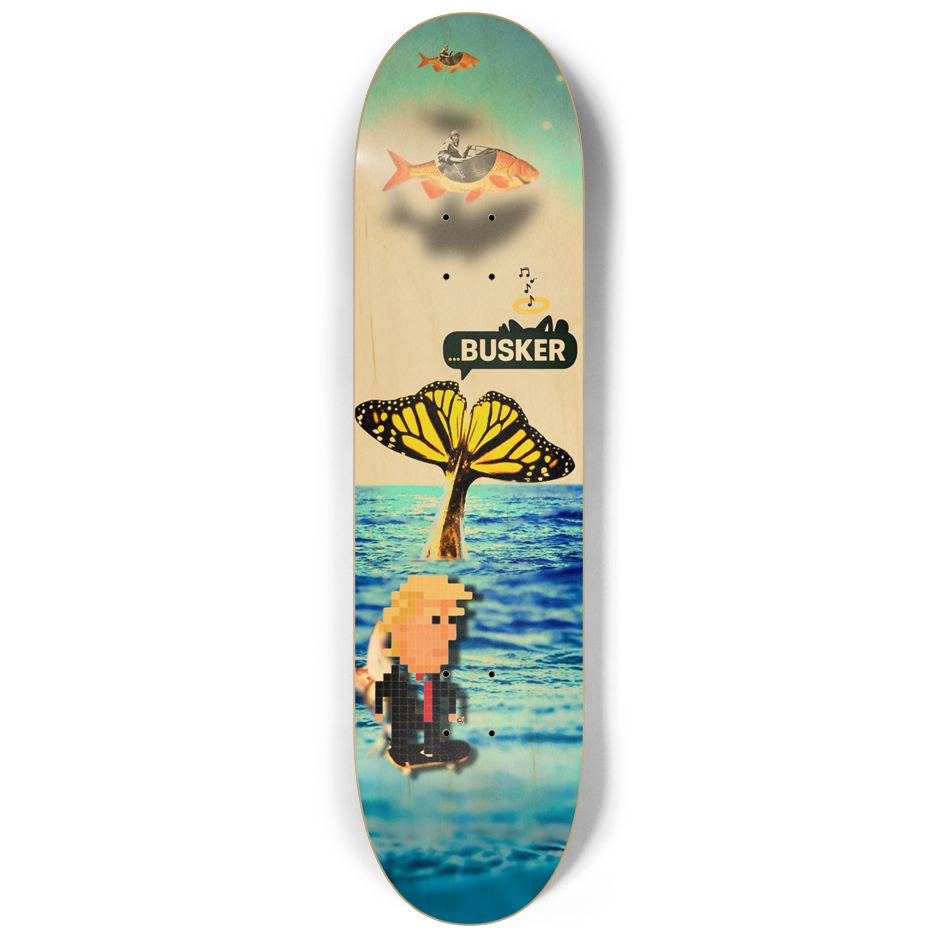 Mr...BUSKER 8.25" Skateboard