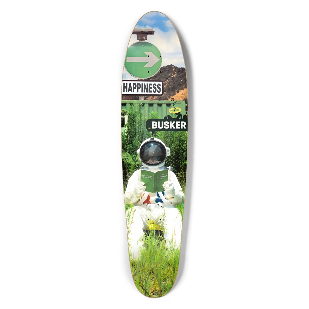 Distant Listener ...BUSKER Longboard