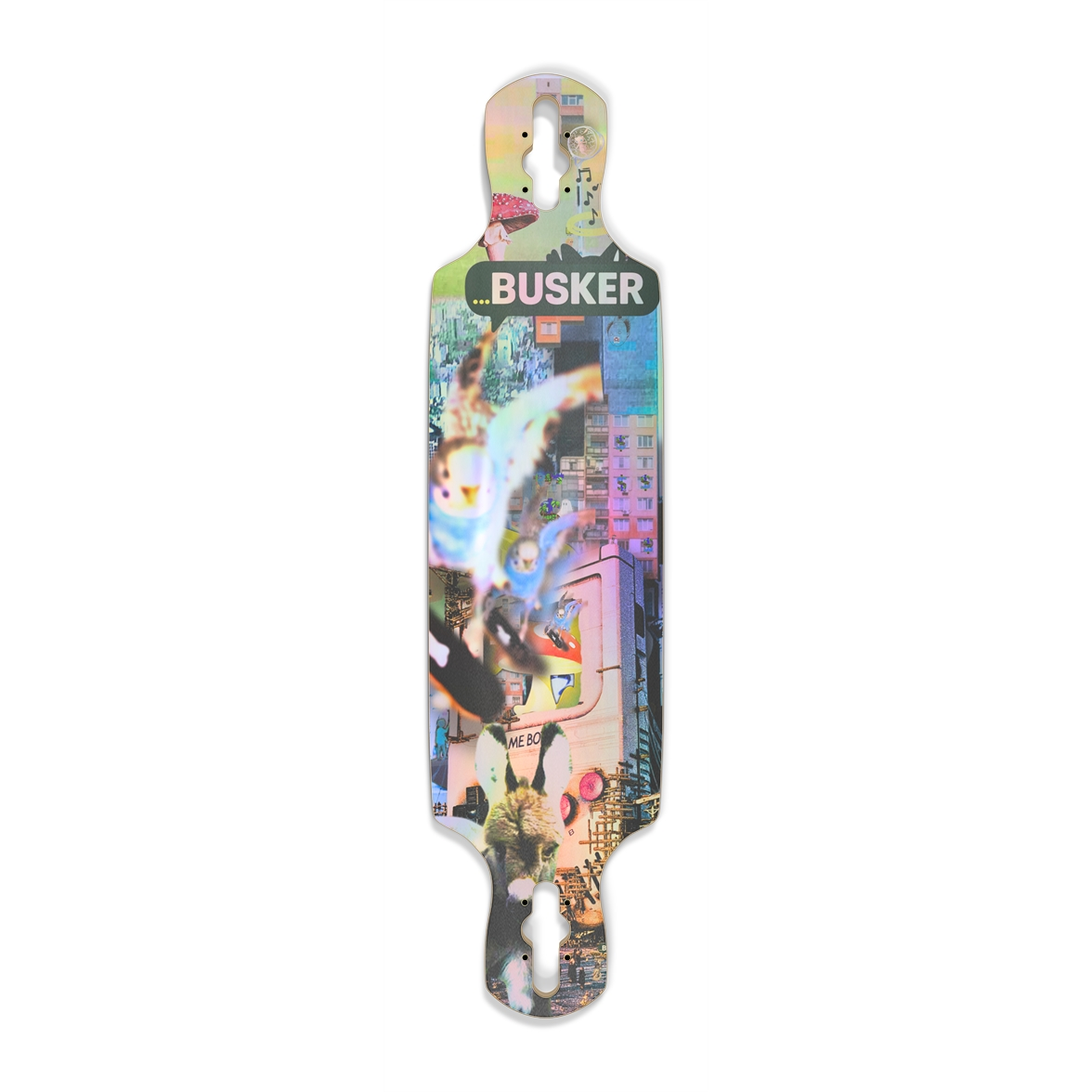 M...BUSKER Drop Through Longboard