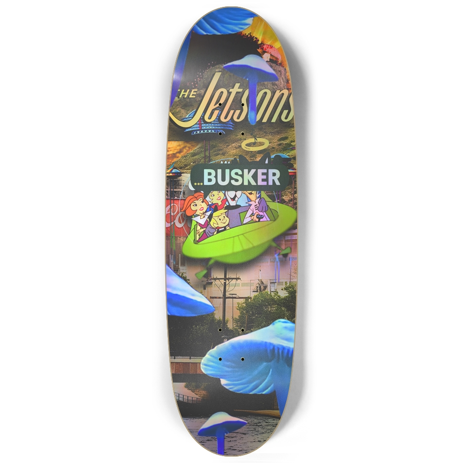 The Jetsons in Golden...BUSKER Egg Skateboard (Holographic))